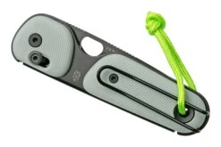 The James Brand The Redstone Primer Gray, Schwarz Gezahnt KN118170-01 Taschenmesser -Schnitt Pro Verkäufe JAKN118170 01 04 james