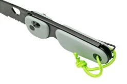 The James Brand The Redstone Primer Gray, Schwarz Gezahnt KN118170-01 Taschenmesser -Schnitt Pro Verkäufe JAKN118170 01 06 james