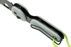 The James Brand The Redstone Primer Gray, Schwarz Gezahnt KN118170-01 Taschenmesser -Schnitt Pro Verkäufe JAKN118170 01 08 james