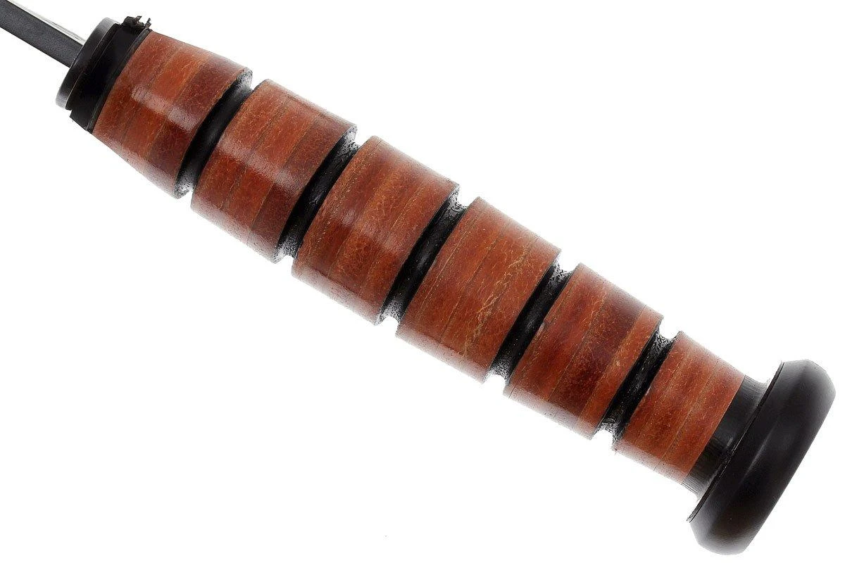 KA-BAR USMC 1218 Teilwellenschliff, Lederscheide 4 KA-BAR USMC 1218 Teilwellenschliff, Lederscheide – Bild 4