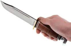 KA-BAR Marine Hunter 1235 Ledergriff, Lederscheide -Schnitt Pro Verkäufe KA1235 05 ka bar ka1235 05