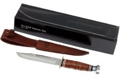 KA-BAR Marine Hunter 1235 Ledergriff, Lederscheide -Schnitt Pro Verkäufe KA1235 08 ka bar ka1235 08