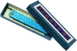 Higonokami Taschenmesser 7,3 Cm HIGO28, Blue Paper Steel 15 Higonokami Taschenmesser 7,3 Cm HIGO28, Blue Paper Steel -Schnitt Pro Verkäufe KT HIGO28 08 higonokami kt higo28 08