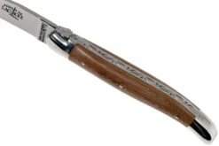 Forge De Laguiole 1211INTCCHOB 11cm, Schokobraunes Micarta, Laguiolemesser -Schnitt Pro Verkäufe LA1211INTCCHOB 07 forge de laguiole