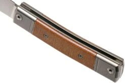 LionSteel BestMan BM1 CVN Natural Canvas Micarta Slipjoint Taschenmesser 12 LionSteel BestMan BM1 CVN Natural Canvas Micarta Slipjoint Taschenmesser -Schnitt Pro Verkäufe LI BM1 CVN 05 lionsteel