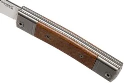 LionSteel BestMan BM1 CVN Natural Canvas Micarta Slipjoint Taschenmesser 14 LionSteel BestMan BM1 CVN Natural Canvas Micarta Slipjoint Taschenmesser -Schnitt Pro Verkäufe LI BM1 CVN 07 lionsteel
