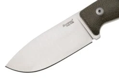 LionSteel M2M CVG Green Canvas Micarta Feststehendes Messer -Schnitt Pro Verkäufe LI M2M CVG 03 lionsteel