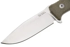 LionSteel M5 Sleipner, Green Canvas Micarta Survivalmesser -Schnitt Pro Verkäufe LI M5 CVG 03 lionsteel