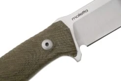 LionSteel M5 Sleipner, Green Canvas Micarta Survivalmesser -Schnitt Pro Verkäufe LI M5 CVG 05 lionsteel