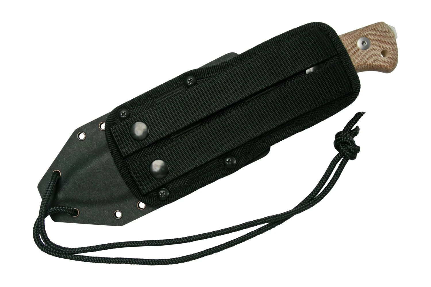 Lionsteel T6 Satin, Natural Canvas Micarta T6-CVN Feststehendes Messer 7 Lionsteel T6 Satin, Natural Canvas Micarta T6-CVN Feststehendes Messer – Bild 7