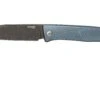 LionSteel Thrill TL-D-BL Damascus, Blaues Titan Integral Slipjoint Taschenmesser