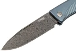 LionSteel Thrill TL-D-BL Damascus, Blaues Titan Integral Slipjoint Taschenmesser -Schnitt Pro Verkäufe LI TL D BL 03 lionsteel