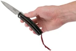 Mcusta MC-191C Friction Folder Black-Red Wood -Schnitt Pro Verkäufe MC 0191C 09 mcusta