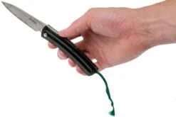 Mcusta MC-193C Friction Folder Black-Green Wood -Schnitt Pro Verkäufe MC 0193C 09 mcusta