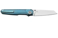 MKM Miura Blue Titanium, Satin MI-TBL Taschenmesser, Simone Tonolli Design -Schnitt Pro Verkäufe MMK MI TBL 02 mkm