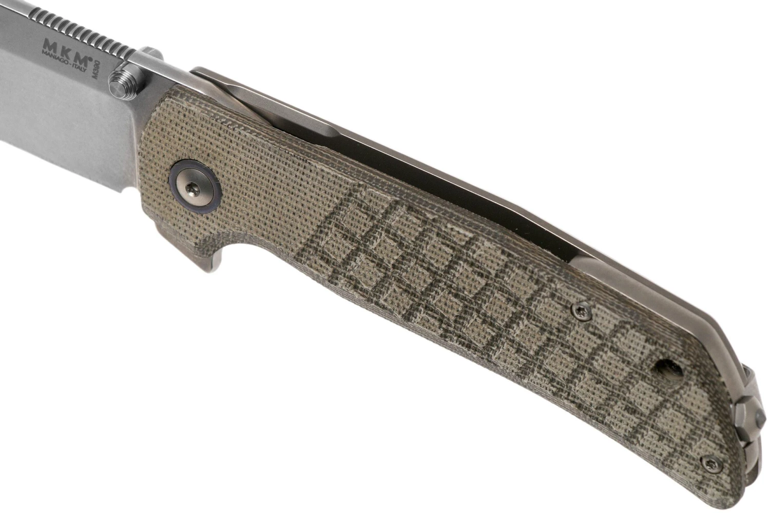 MKM Maximo MM-GCT Canvas Micarta Taschenmesser Grün, Bob Terzuola Design 7 MKM Maximo MM-GCT Canvas Micarta Taschenmesser Grün, Bob Terzuola Design – Bild 7