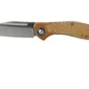 MKM Fara MY01-NC Natural Micarta Taschenmesser, Lucas Burnley Design