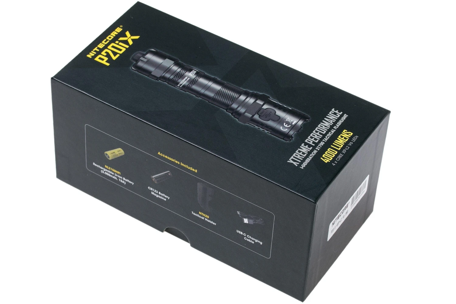 Nitecore P20iX Taktische Taschenlampe, 4000 Lumen 8 Nitecore P20iX Taktische Taschenlampe, 4000 Lumen – Bild 8