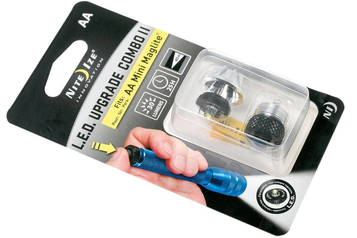 NiteIze LED Upgrade Combo II Für Die Maglite Mini AA Taschenlampe, LUC2-07 2 NiteIze LED Upgrade Combo II Für Die Maglite Mini AA Taschenlampe, LUC2-07 – Bild 2