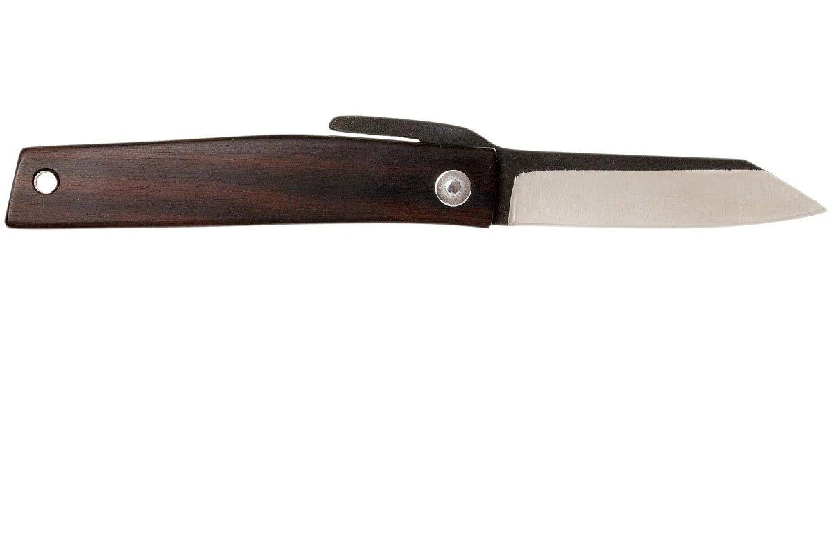 Ohta FK7 Higonokami-Taschenmesser, Ebenholz 2 Ohta FK7 Higonokami-Taschenmesser, Ebenholz – Bild 2
