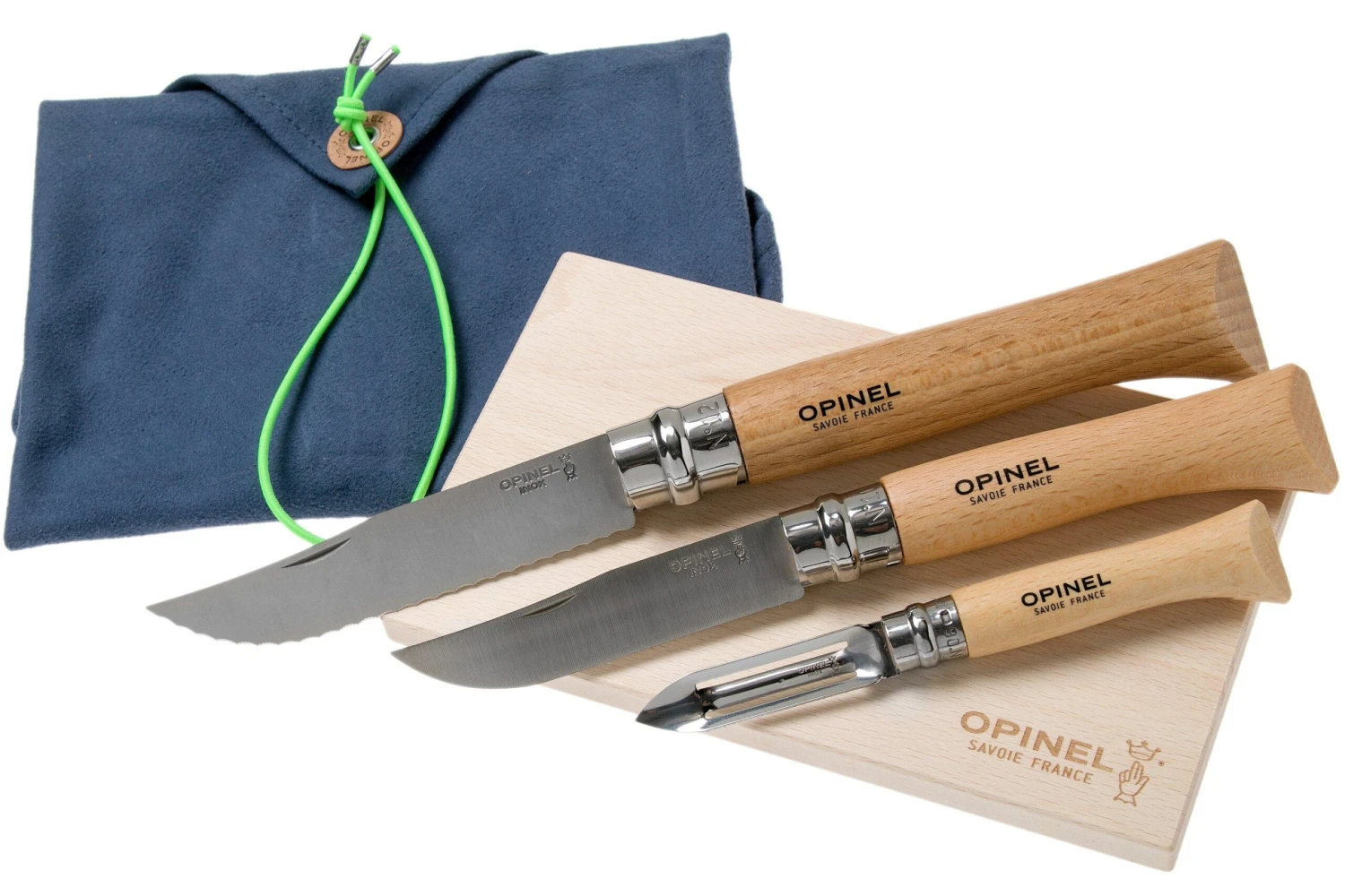 Opinel Nomad Cooking Kit 2177, Picknick-Messerset 1 Opinel Nomad Cooking Kit 2177, Picknick-Messerset