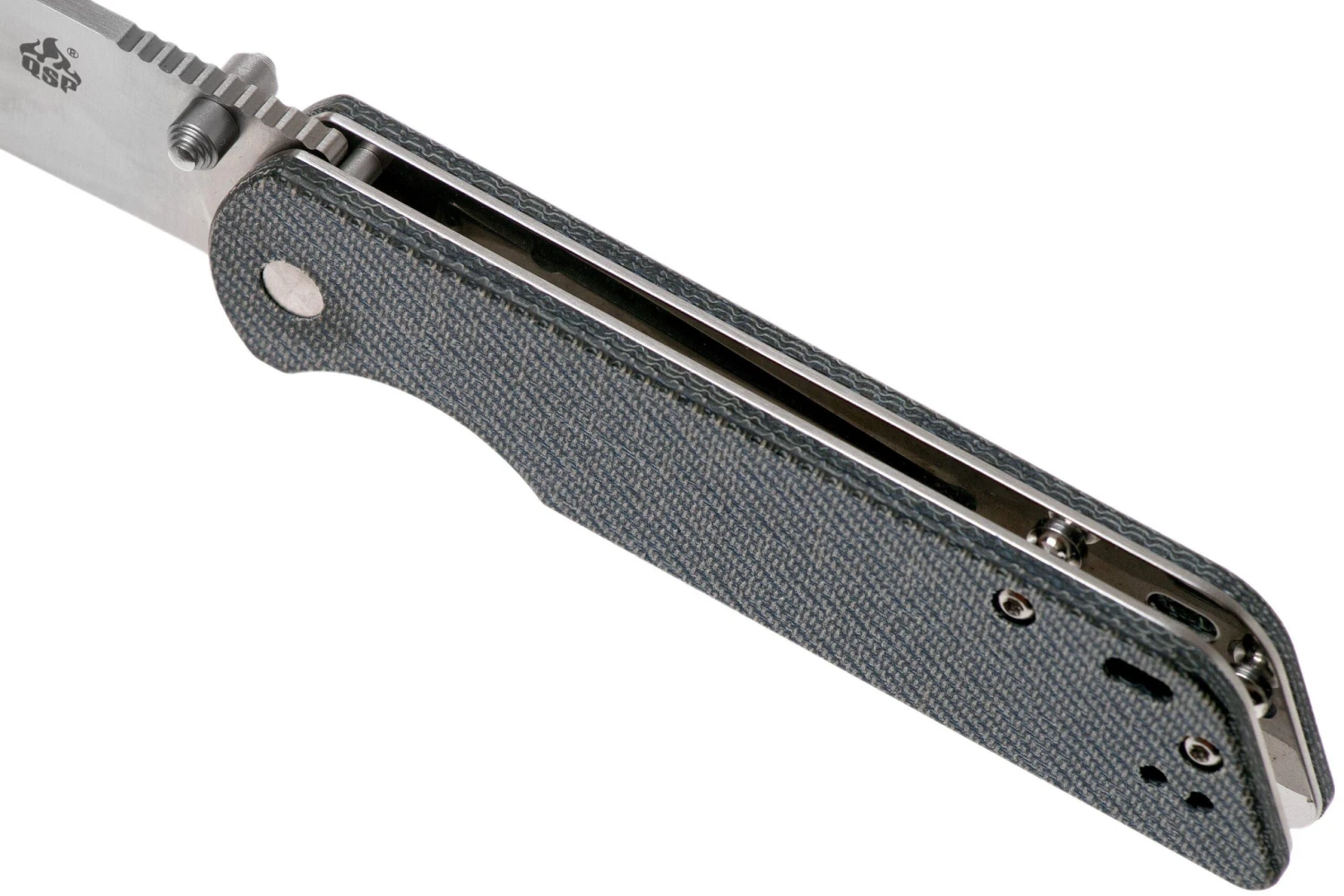 QSP Knife Parrot QS102-F Denim Micarta, Taschenmesser 7 QSP Knife Parrot QS102-F Denim Micarta, Taschenmesser – Bild 7