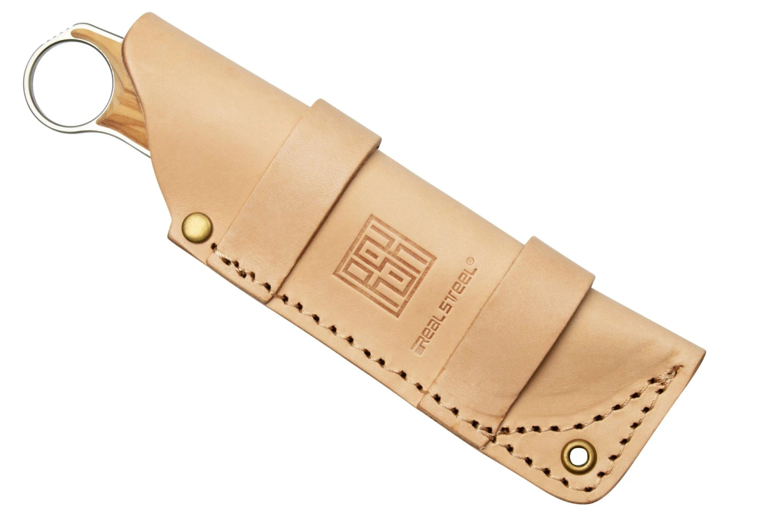 Real Steel Furrier Harpoon Olive Wood 3612W Feststehendes Messer, Ivan Braginets Design 7 Real Steel Furrier Harpoon Olive Wood 3612W Feststehendes Messer, Ivan Braginets Design – Bild 7