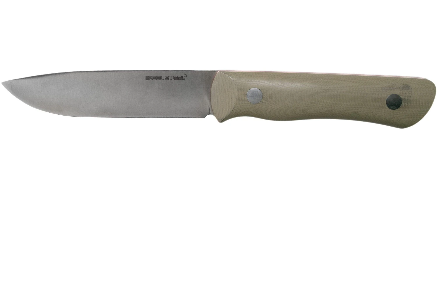 Real Steel Bushcraft III Convex Coyote 3726C Bushcraftmesser 1 Real Steel Bushcraft III Convex Coyote 3726C Bushcraftmesser