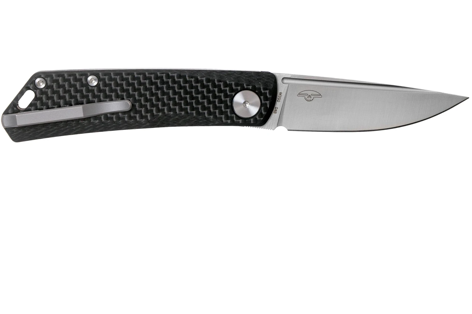 Real Steel Luna Premium II M390 Carbonfiber 7005P Knivesandtools Exclusive Slipjoint Taschenmesser 2 Real Steel Luna Premium II M390 Carbonfiber 7005P Knivesandtools Exclusive Slipjoint Taschenmesser – Bild 2