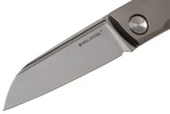 Real Steel Solis 7061S Beadblast Titanium, Silver, Slipjoint Taschenmesser, Poltergeist Design -Schnitt Pro Verkäufe RL7061S 03 real steel