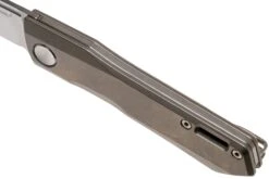 Real Steel Solis 7061S Beadblast Titanium, Silver, Slipjoint Taschenmesser, Poltergeist Design -Schnitt Pro Verkäufe RL7061S 07 real steel