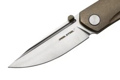 Real Steel Luna Maius Titanium Tan Bronze 7092, Taschenmesser 8 Real Steel Luna Maius Titanium Tan Bronze 7092, Taschenmesser -Schnitt Pro Verkäufe RL7092 03 realsteel