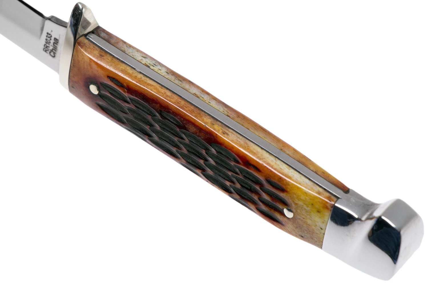 Rough Ryder Small Hunter Amber Bone RR1033 Jagdmesser 4 Rough Ryder Small Hunter Amber Bone RR1033 Jagdmesser – Bild 4