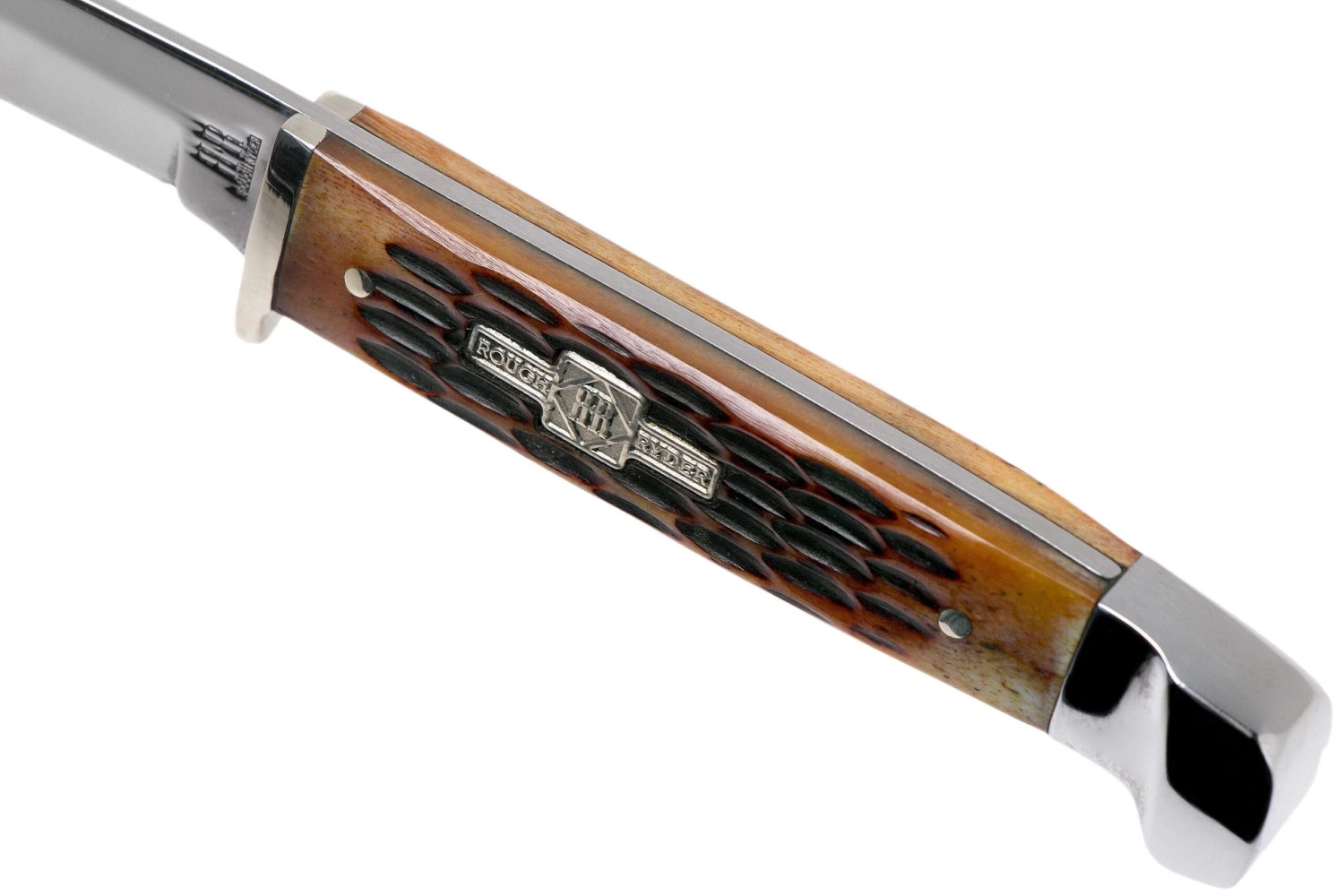 Rough Ryder Small Hunter Amber Bone RR1033 Jagdmesser 5 Rough Ryder Small Hunter Amber Bone RR1033 Jagdmesser – Bild 5