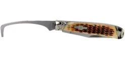 Rough Ryder Equestrian Trapper Amber Bone RR1971 Slipjoint Taschenmesser -Schnitt Pro Verkäufe RY1971 03 rough ryder