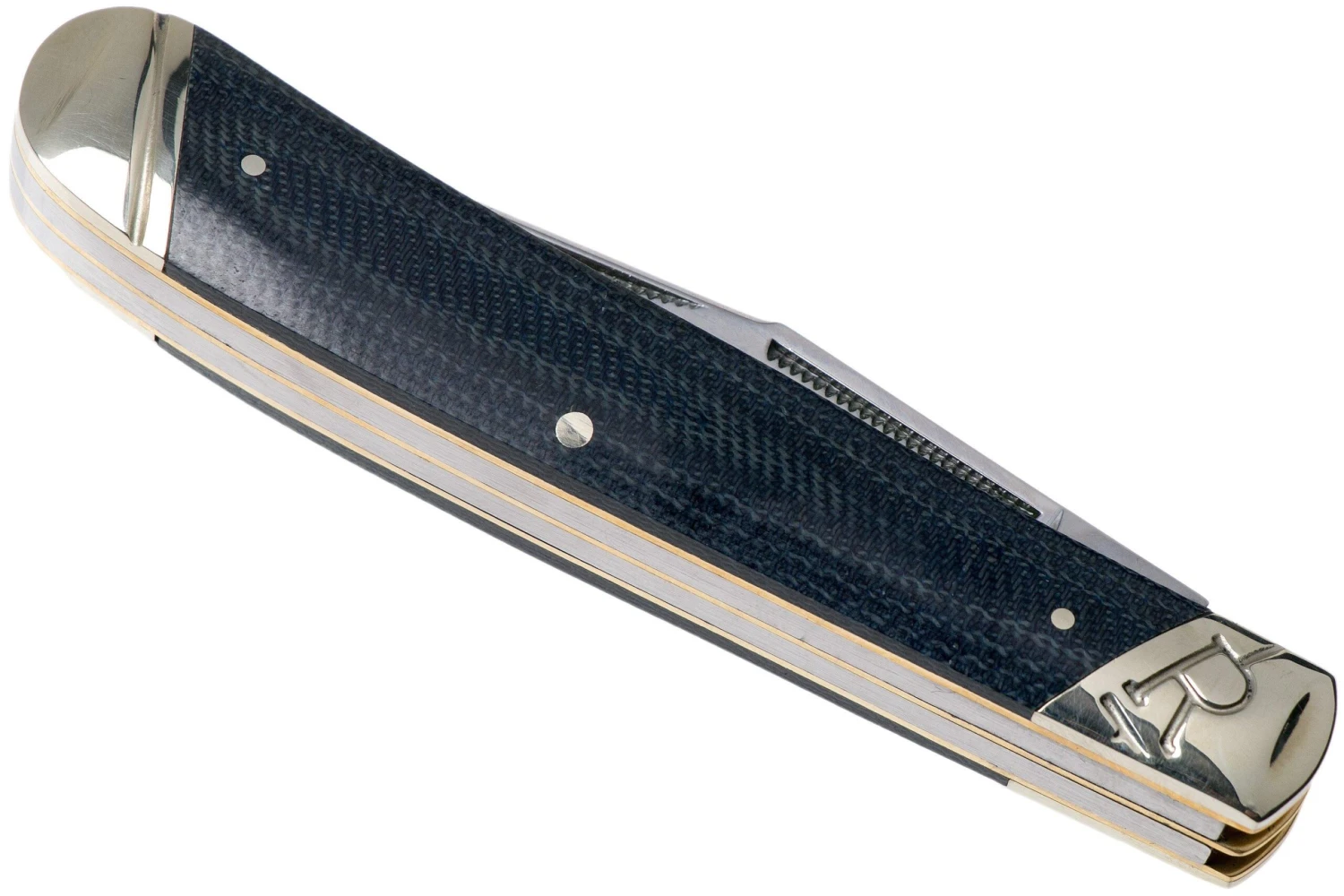 Rough Ryder Trapper Denim RR2182 Carbon Slipjoint Taschenmesser 4 Rough Ryder Trapper Denim RR2182 Carbon Slipjoint Taschenmesser – Bild 4