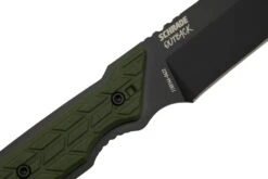 Schrade Outback Cleaver Fixed Blade 1182498, Schwarz, Feststehendes Messer -Schnitt Pro Verkäufe SC1182498 05 schrade