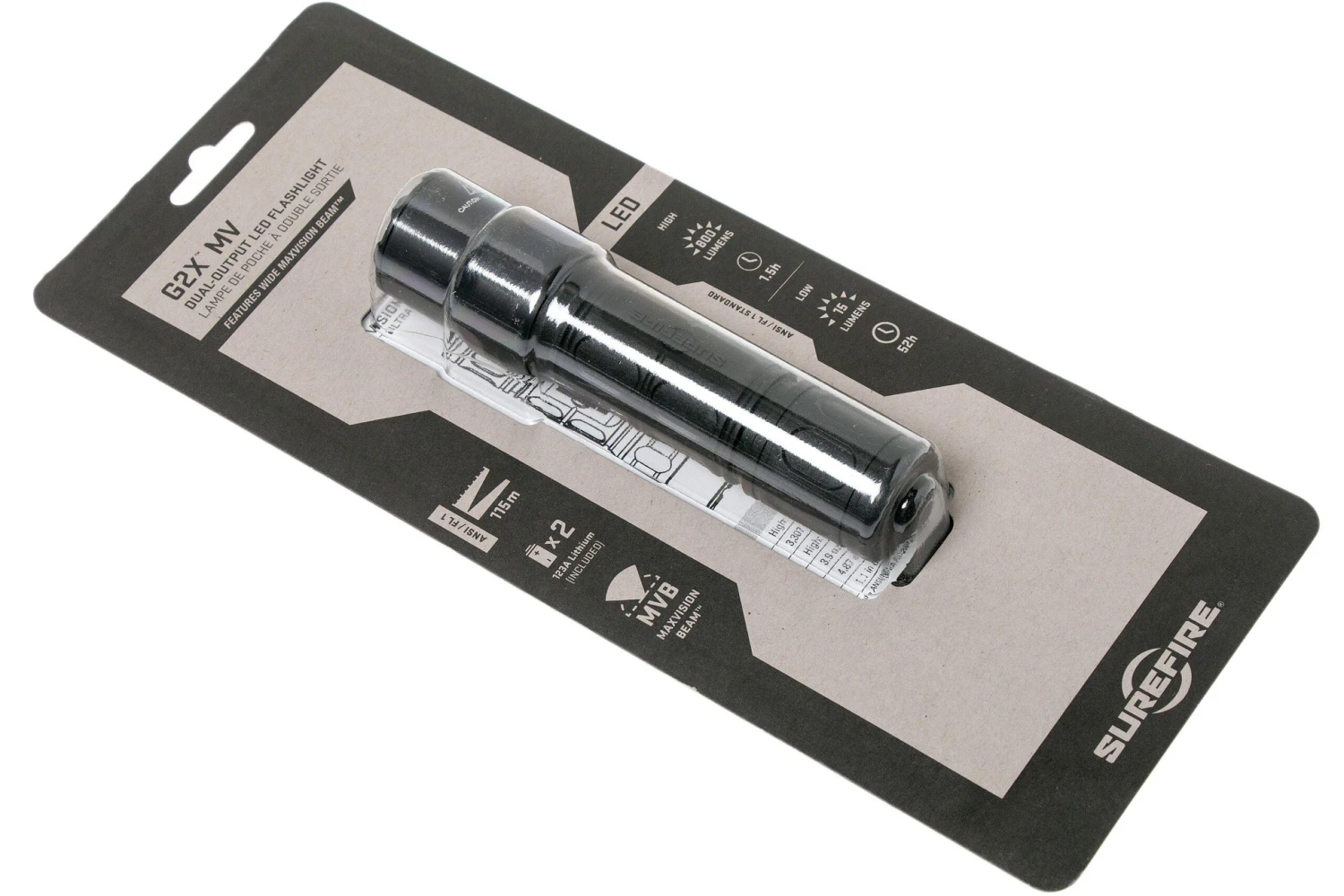 SureFire G2X MV Dual-output LED-Taschenlampe 5 SureFire G2X MV Dual-output LED-Taschenlampe – Bild 5