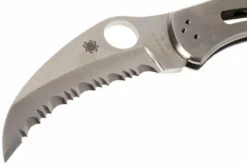 Spyderco Harpy C08S Serrated Taschenmesser -Schnitt Pro Verkäufe SP C08S 02 spyderco harpy spc08s d2