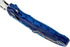 Spyderco Manix 2 Translucent PE - C101PBL2, Blau -Schnitt Pro Verkäufe SPC101PBL2 06 spyderco manix 2 spc101pbl2 06