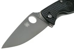 Spyderco Tenacious Lightweight C122PBK FRN Taschenmesser, Schwarz -Schnitt Pro Verkäufe SPC122PBK 03 spyderco