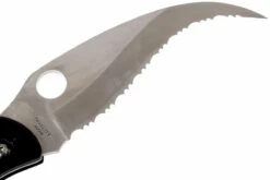 Spyderco Civilian C12GS Taschenmesser Mit Wellenschliff -Schnitt Pro Verkäufe SPC12GS 03 spyderco civilian spc12gs d3