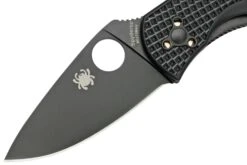 Spyderco Persistence Lightweight Black C1136PBBK FRN Taschenmesser -Schnitt Pro Verkäufe SPC136PBBK 03 spyderco