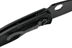 Spyderco Persistence Lightweight Black C1136PBBK FRN Taschenmesser -Schnitt Pro Verkäufe SPC136PBBK 06 spyderco