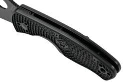 Spyderco Persistence Lightweight Black C1136PBBK FRN Taschenmesser -Schnitt Pro Verkäufe SPC136PBBK 07 spyderco