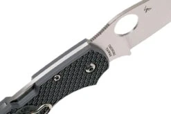 Spyderco Chaparral FRN C152PGY Taschenmesser, Grau -Schnitt Pro Verkäufe SPC152PGY 06 spyderco spc152pgy 06