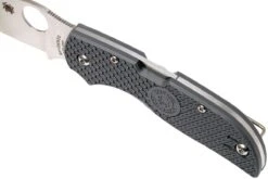 Spyderco Chaparral FRN C152PGY Taschenmesser, Grau -Schnitt Pro Verkäufe SPC152PGY 07 spyderco spc152pgy 07