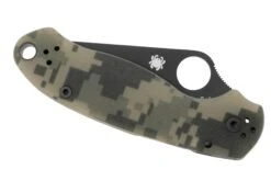 Spyderco Para 3 C223GPCMOBK Taschenmesser, Camo/schwarz -Schnitt Pro Verkäufe SPC223GPCMOBK 06 spyderco