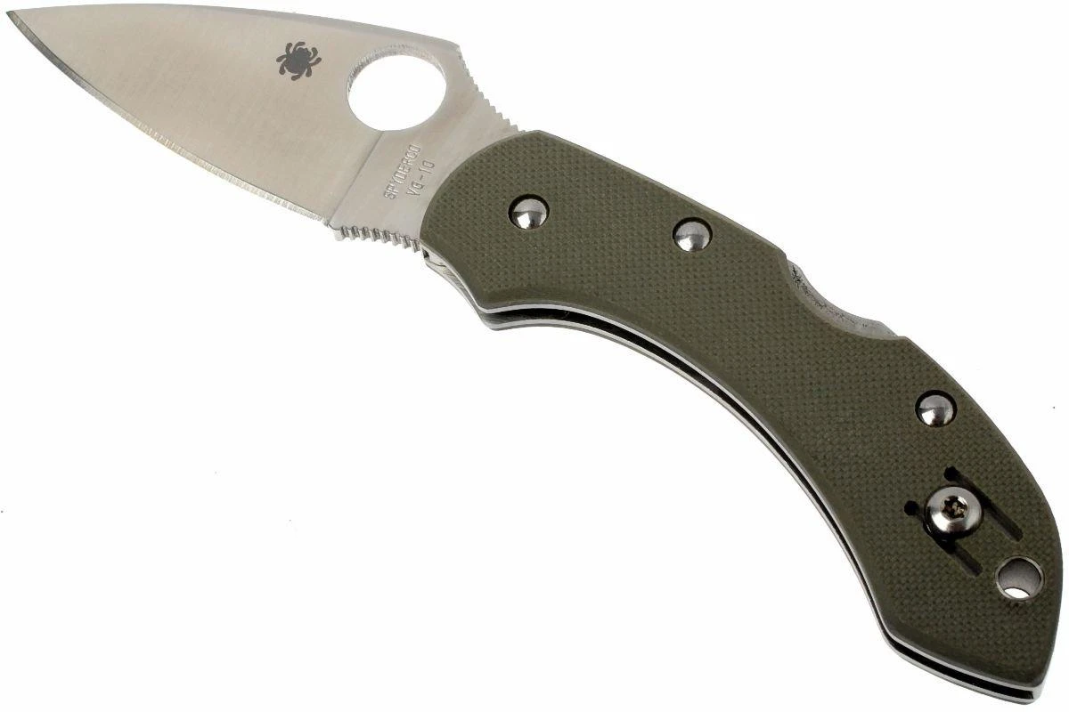 Spyderco Dragonfly G10 C28GPFG Taschenmesser, Foliage Grün 1 Spyderco Dragonfly G10 C28GPFG Taschenmesser, Foliage Grün