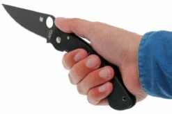 Spyderco Military Black C36GPBK Taschenmesser, Schwarz -Schnitt Pro Verkäufe SPC36GPBK 07 spyderco military spc36gpbk d7